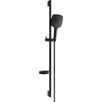 Mexen DS17 Posuvný sprchový set, čierny - 785174583-70
