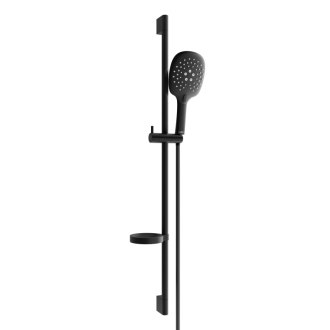 Mexen DS22 Posuvný sprchový set, čierny - 785224583-70