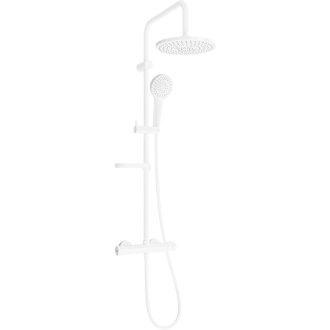 Mexen KX05 sprchový set termostatickou batériou, biela - 771500591-20