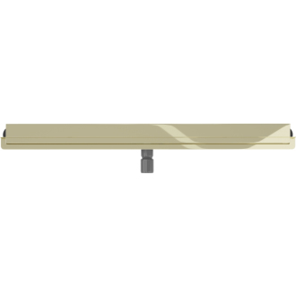 Mexen FLAT WALL 100 cm - 2v1 lineárny žľab k stene, zlatá 1530100