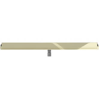 Mexen FLAT WALL 120 cm - 2v1 lineárny žľab k stene, zlatá 1530120