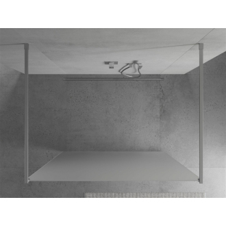 Mexen Kyoto voľne stojaca sprchová stena 120 x 200 cm, mráz 8 mm, chróm 800-120-002-01-30