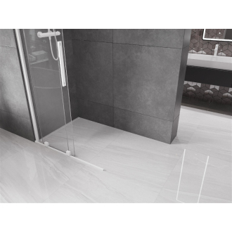 Mexen Velar Walk-in sprchová stena 70x200 cm, 8 transparent, biela 871-070-000-03-20