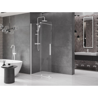 Mexen Velar Walk-in sprchová stena 70x200 cm, 8 transparent, biela 871-070-000-03-20