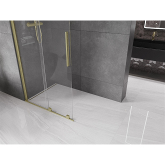 Mexen Velar Walk-in sprchová stena 80x200, 8 transp., brúsené zlato 871-080-000-03-55