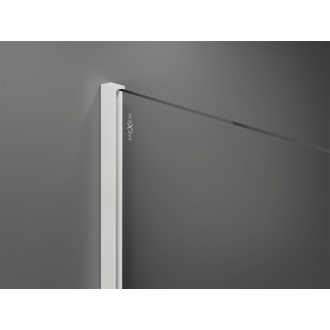 Mexen Kioto Walk-in sprchová stena 115x200 cm, transparent 8, biela 800-115-101-20-00