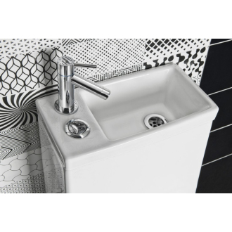 HYGIE WC kombi s umývadlom, zadný/spodný odpad, biela PB104W