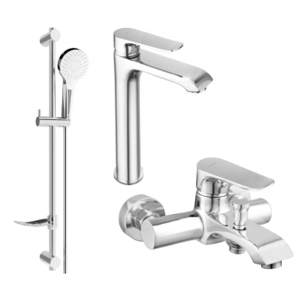 Mexen Pecos DF05 vaňový set, chróm - 72713DF05-00