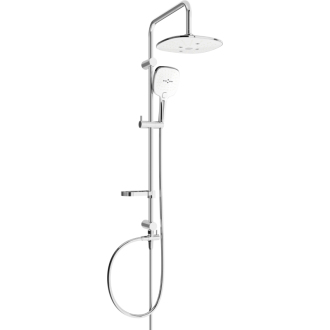 Mexen X17 Sprchový set, chróm/biela - 798171791-02