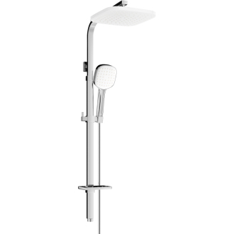 Mexen Q33 Sprchový set, chróm/biela - 798333395-02