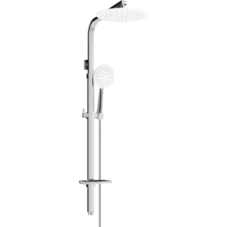 Mexen Q67 Sprchový set, chróm/biela - 798676795-00