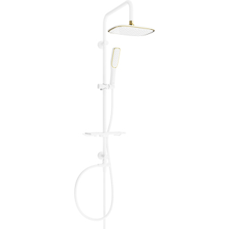 Mexen T49 Sprchový stĺp biela/zlatá - 798494993-25