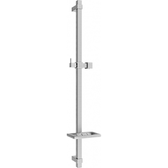 Mexen DQ sprchová tyč s miskou na mydlo 80 cm grafit - 79381-66