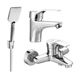 Vaňová súprava Mexen Caro R62, chróm - 746603R62-00
