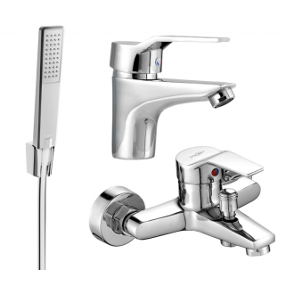 Vaňová súprava Mexen Caro R72, chróm - 746603R72-00