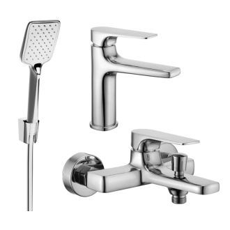 Vaňová súprava Mexen Lynx R62, chróm - 745903R62-00