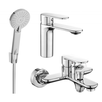 Vaňová súprava Mexen Milo R40, chróm - 71303R40-00