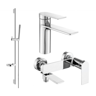 Vaňový set Mexen Zero DS70, chróm - 71103DS70-00