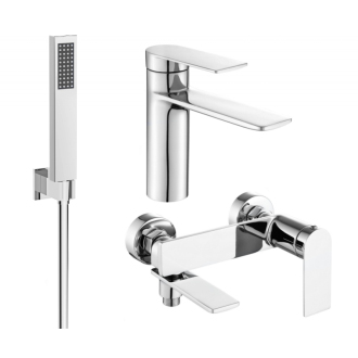 Vaňový set Mexen Zero R02, chróm - 71103R02-00