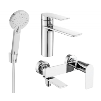 Vaňový set Mexen Zero R40, chróm - 71103R40-00