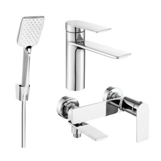 Vaňový set Mexen Zero R62, chróm - 71103R62-00