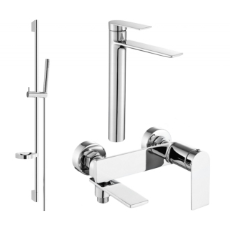 Vaňový set Mexen Zero DS70, chróm - 7113DS70-00
