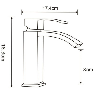Vaňová súprava Mexen Libra R62, zlatá - 745103R62-50