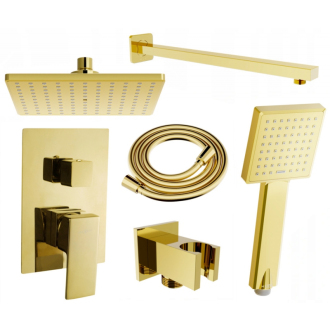 Mexen Uno DR45 podomietkový sprchový set, zlatý - 71435DR45-50
