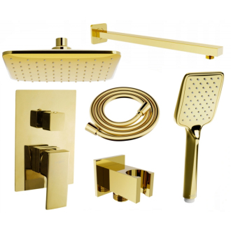 Mexen Uno DR62 podomietkový sprchový set, zlatý - 71435DR62-50