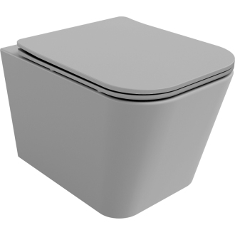 Mexen TEO WC misa Rimless Duroplast + sedátko, svetlo šedý mat 30854061