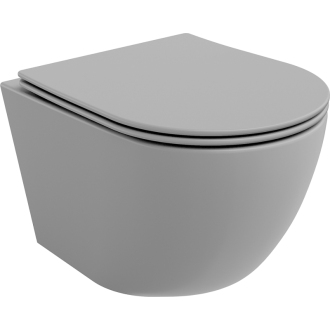Mexen LENA WC misa Rimless Duroplast + sedátko, svetlo šedý mat 30224061