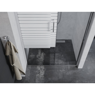Mexen Apia posuvné sprchové dvere 135 cm, lišty, chróm - 845-135-000-01-20