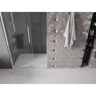 Mexen Velar posuvné sprchové dvere 120 cm, transparentné, chróm - 871-120-000-01-01
