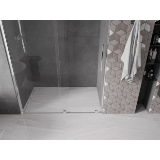 Mexen Velar posuvné sprchové dvere 130 cm, transparentné, chróm - 871-130-000-01-01