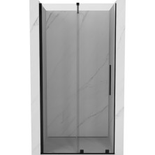 Mexen Velar posuvné sprchové dvere 90 cm, priehľadné, čierne - 871-090-000-01-70