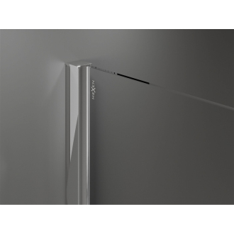 Mexen Velar Duo posuvné sprchové dvere 150 cm, transparentné, chróm - 871-150-000-02-01