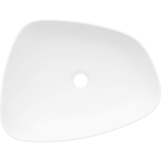 Mexen Ono umývadlo na dosku z konglomerátu 51 x 39 cm, biela - 23045101