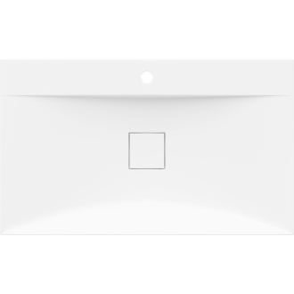 Mexen Poli umývadlo na dosku z konglomerátu 1/O 80 x 48 cm, biela - 23028001