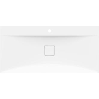 Mexen Poli umývadlo na dosku z konglomerátu 1/O 100 x 48 cm, biela - 23021001