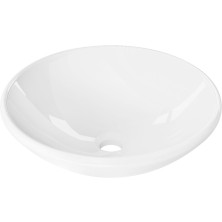 Mexen Mira sklenené umývadlo na dosku 42 x 42 cm, biele - 24124230