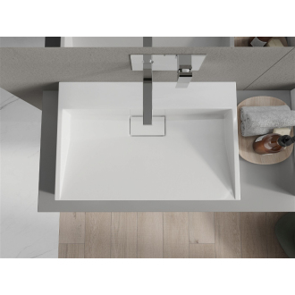 Mexen Ava umývadlo na dosku z konglomerátu B/O 70 x 46 cm, biela - 23017000
