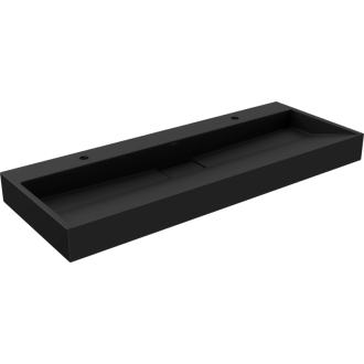 Mexen Ava umývadlo na dosku z konglomerátu 2/O 120 x 46 cm, čierna - 23011272
