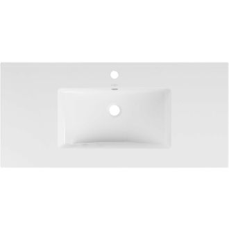 Mexen Atena drez zapustený do dosky 101 x 46 cm, biela - 25011000