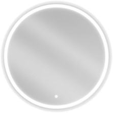 Mexen Gobi osvetlené kúpeľňové zrkadlo, okrúhle 80 cm, LED 6000K, proti zaparovaniu - 9801-080-080-611-00