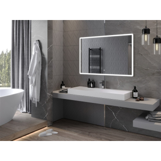 Mexen Navia osvetlené kúpeľňové zrkadlo 120 x 80 cm, LED 6000K, proti zaparovaniu - 9803-120-080-611-00