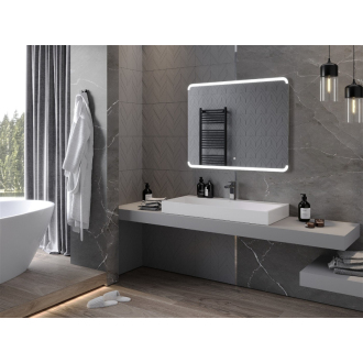 Mexen Nida osvetlené kúpeľňové zrkadlo 100 x 80 cm, LED 6000K, proti pare - 9806-100-080-611-00