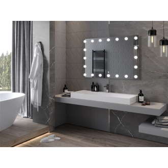 Mexen Dona osvetlené kúpeľňové zrkadlo 120 x 80 cm, LED 6000K, proti pare - 9818-120-080-611-00