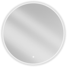 Mexen Erg osvetlené kúpeľňové zrkadlo, okrúhle 80 cm, LED 6000K, proti zaparovaniu - 9823-080-080-611-00
