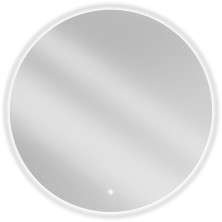 Mexen Erg osvetlené kúpeľňové zrkadlo, okrúhle 90 cm, LED 6000K, proti zaparovaniu - 9823-090-090-611-00