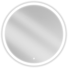 Osvetlené kúpeľňové zrkadlo Mexen Oro, okrúhle 90 cm, LED 6000K, proti zaparovaniu - 9824-090-090-611-00